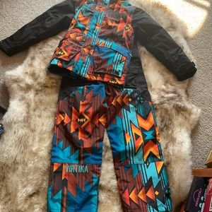 Virtika Signature Jacket and pants with bib option. Men’s Medium